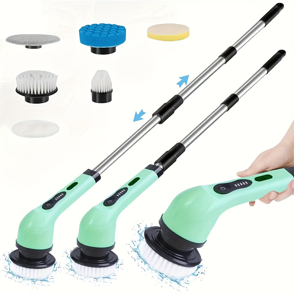 PowerScrub™ - Draadloze Elektrische Spin Scrubber