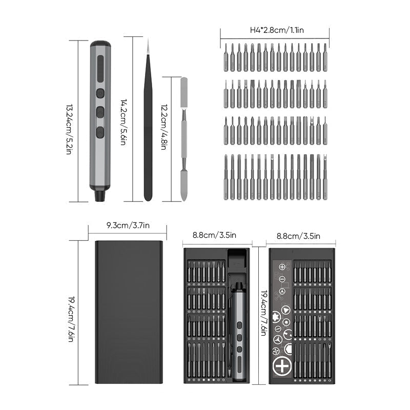 MiniPrecision™ - Draagbare Elektrische Precisietrimmer