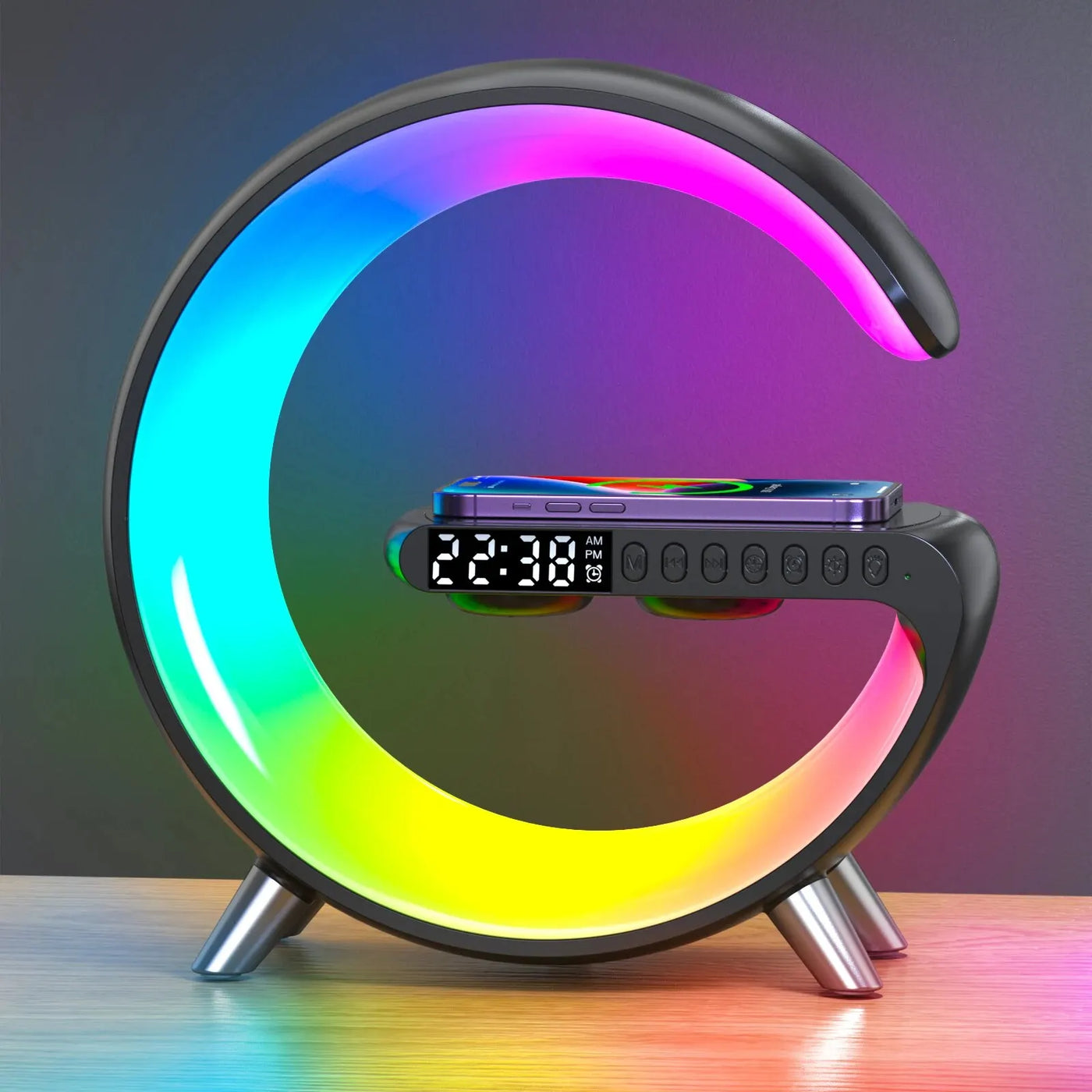 GlowTune™ - LED RGB Bureau Lamp Speaker