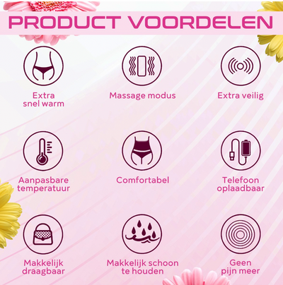 BlissCycle™ Menstruatie Warmteband