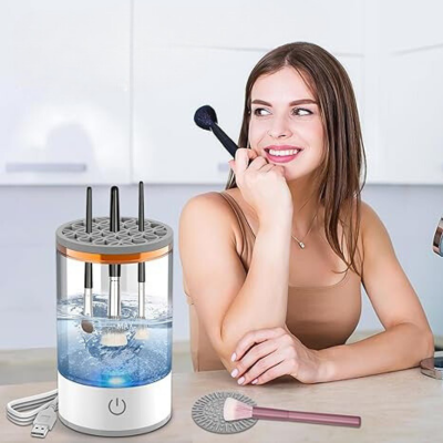 BrushClean Pro™ Elektrische make-up borstelreiniger