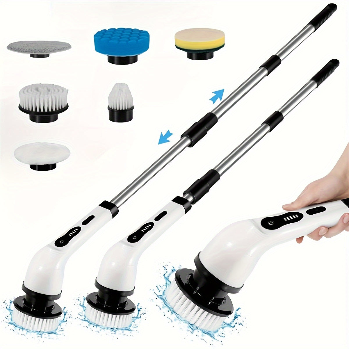 PowerScrub™ - Draadloze Elektrische Spin Scrubber